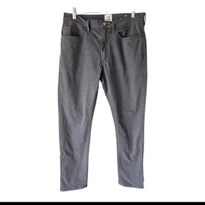 Flint And Tinder Khaki Pants Mens 31x30 Gray Casual Slim Fit
